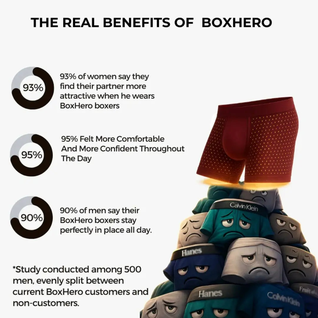 Boxhero 2.0 - Bamboo Mens Underwear