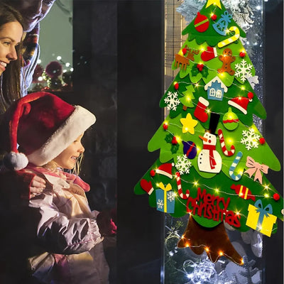 KiddoTree - Felt Christmas Tree For Kids