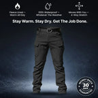 Mavrix - Fleece Lined Waterproof Utility Trousers (BUY 1 GET 1 FREE)