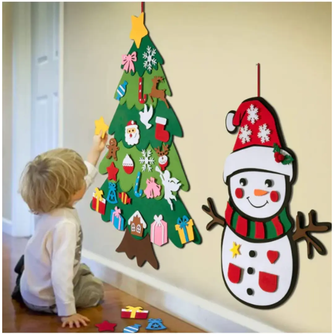 KiddoTree - Felt Christmas Tree For Kids