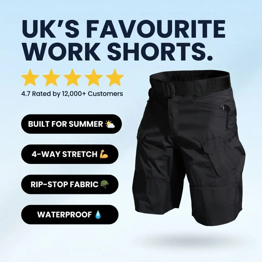 Mavrix - Waterproof Ultra Comfort Utility Shorts (BUY 1 GET 2 FREE)