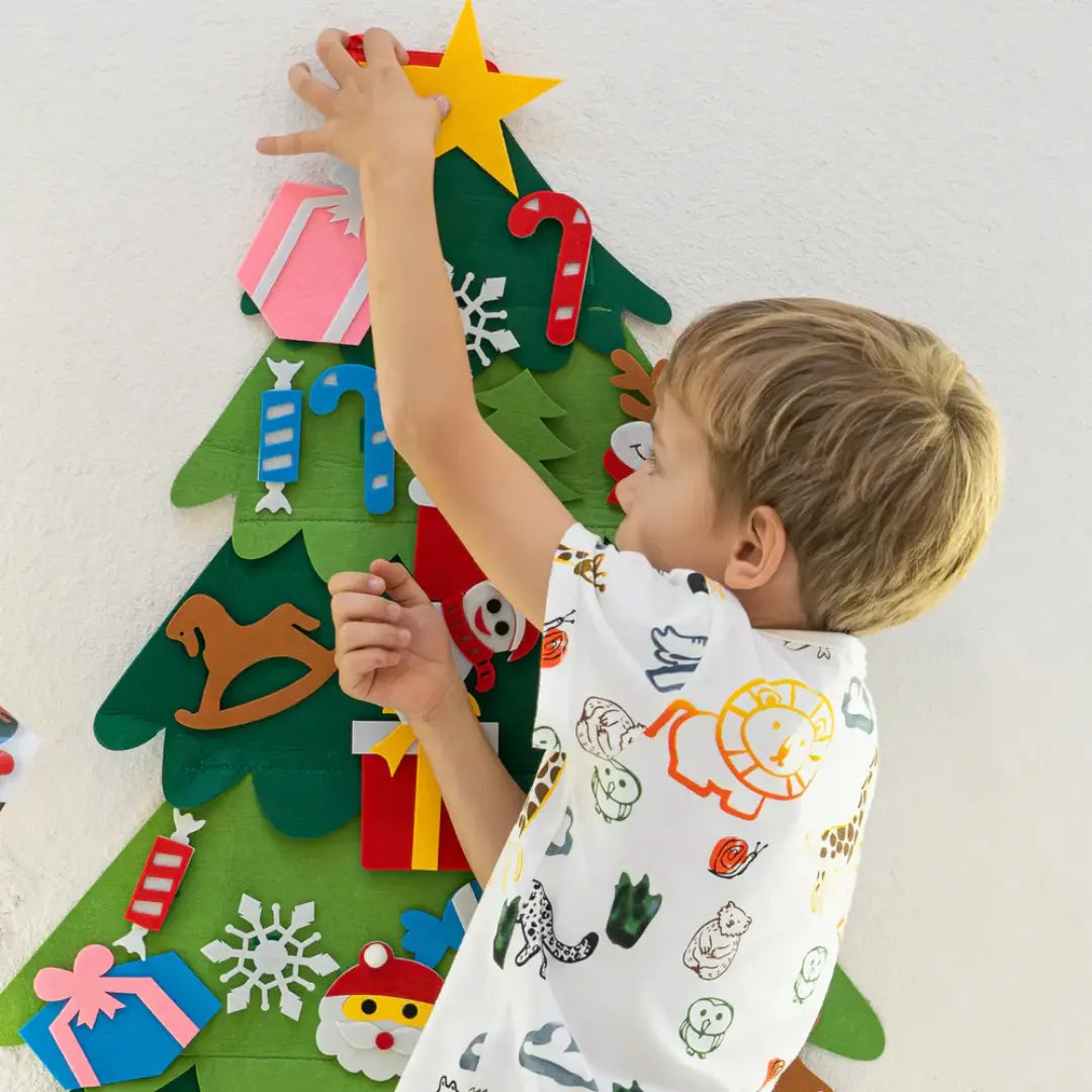 KiddoTree - Felt Christmas Tree For Kids