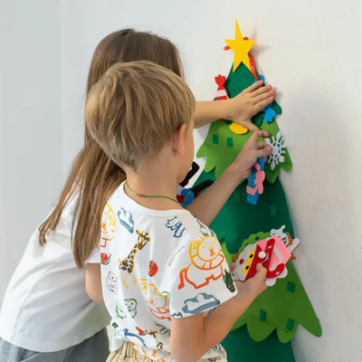 KiddoTree - Felt Christmas Tree For Kids