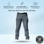 Mavrix - Ultra-Light Waterproof Utility Trousers (BUY 1 GET 2 FREE)