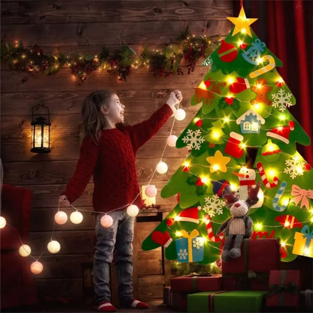KiddoTree - Felt Christmas Tree For Kids