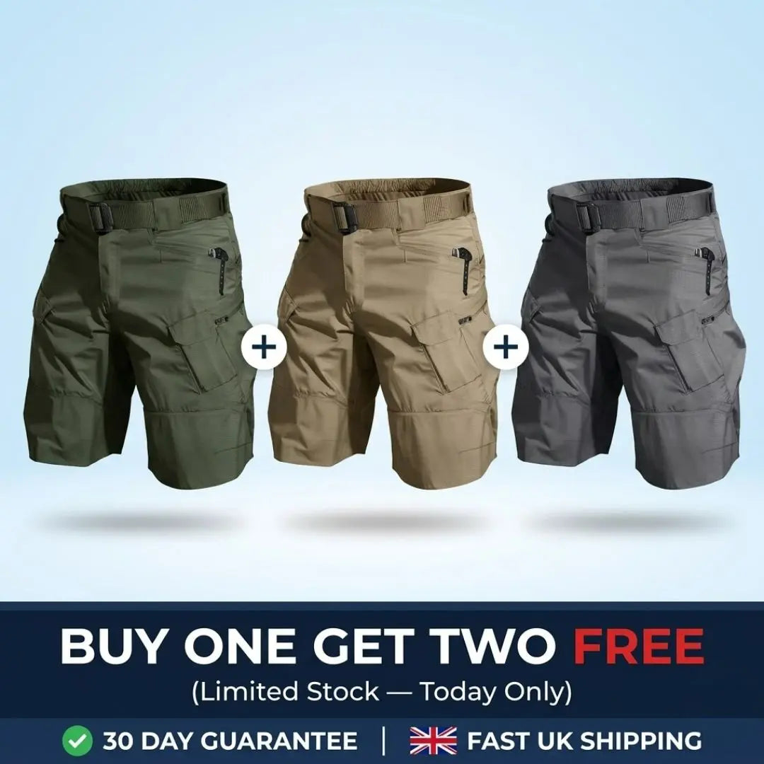 Mavrix - Waterproof Ultra Comfort Utility Shorts (BUY 1 GET 2 FREE)