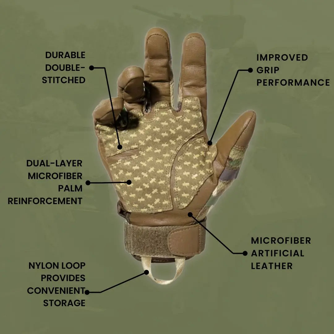 STRIKER - PRO INDESTRUCTIBLE TACTICAL GLOVES ( BUY 1 GET 1 FREE)