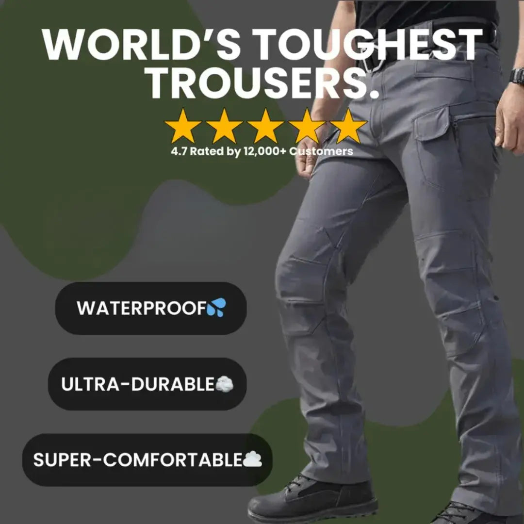 Movrix - Ultra-Light Waterproof Utility Trousers (BUY 1 GET 2 FREE)