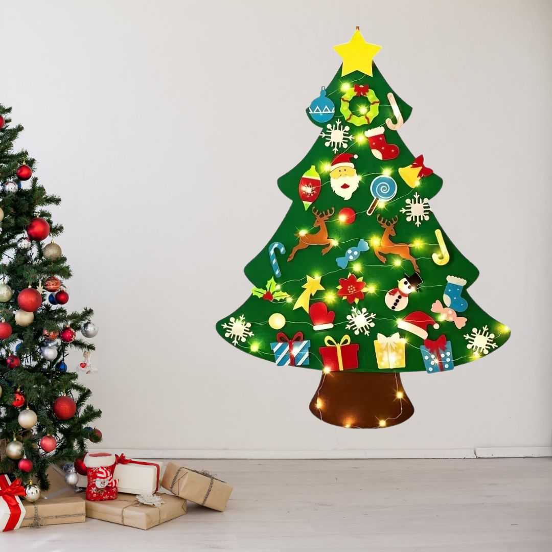 KiddoTree - Felt Christmas Tree For Kids
