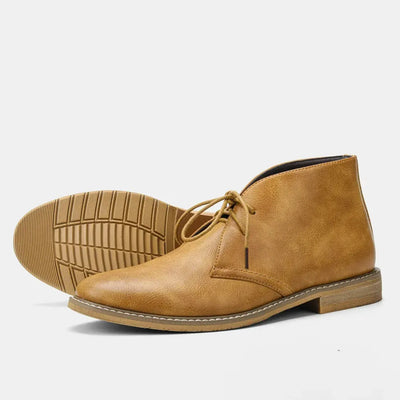 Botas Desert Clásicas de Piel - Cuero genuino con costuras reforzadas y suela antideslizante
