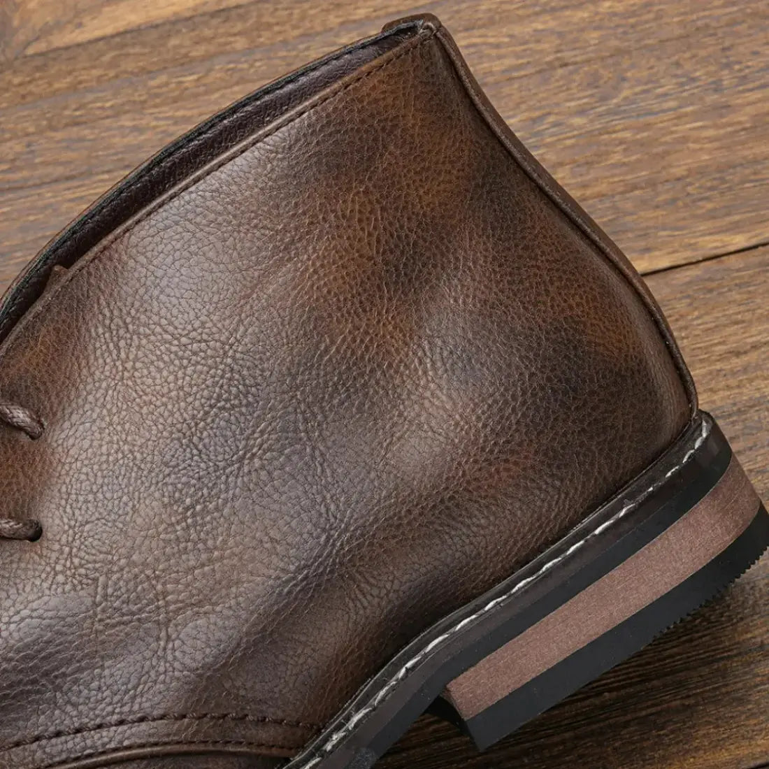 Botas Desert Clásicas de Piel - Cuero genuino con costuras reforzadas y suela antideslizante