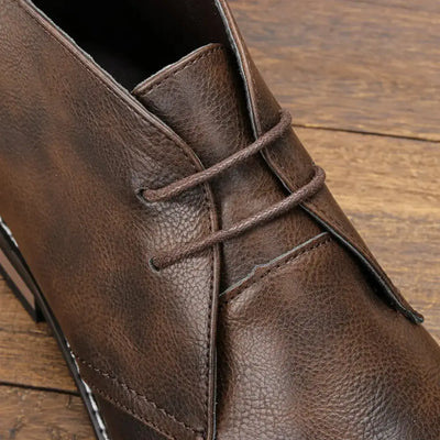 Botas Desert Clásicas de Piel - Cuero genuino con costuras reforzadas y suela antideslizante