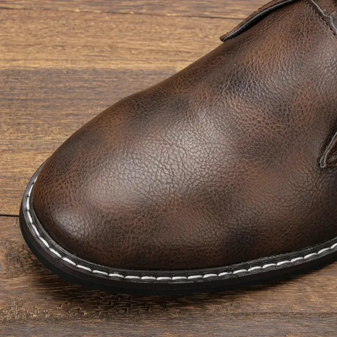 Botas Desert Clásicas de Piel - Cuero genuino con costuras reforzadas y suela antideslizante