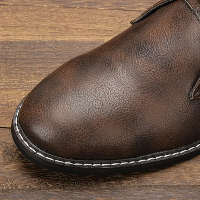 Botas Desert Clásicas de Piel - Cuero genuino con costuras reforzadas y suela antideslizante