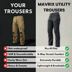Movrix - Ultra-Light Waterproof Utility Trousers (BUY 1 GET 2 FREE)
